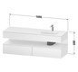 DU QTG EWT KWTU 1600 Wß Hgl. Be 1600x550x600 Fr Gt Mt. H 3Hwu