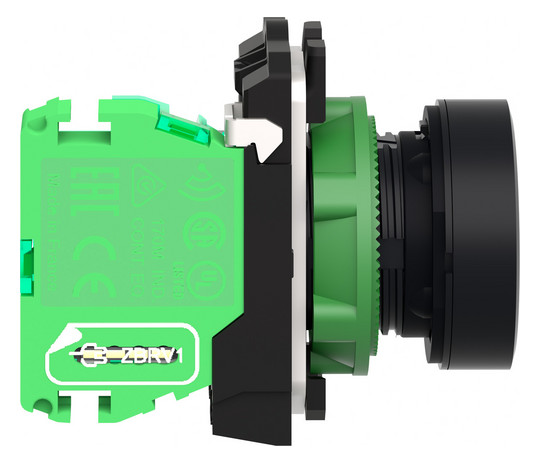 Drucktaster 1f ws rnd Ø22,5mm 1S IP30 fl Tastend