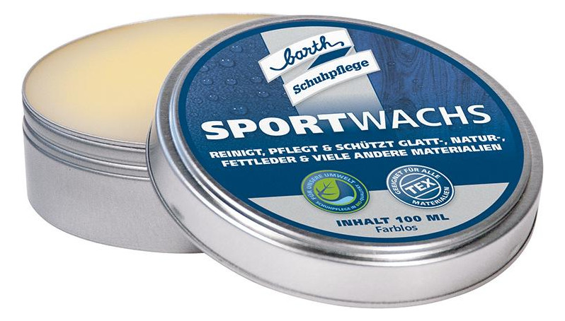 Bild Sportwachs, farblos, 100ml, 1 Paar = 1 S tück - barth Schuhbandl-0