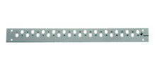 LWL-Frontplatte leer LC-D 1HE max:6f 19Zoll