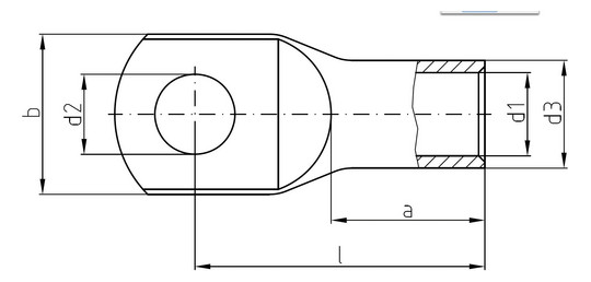 Intercable ICR706 Rohrkabelschuh 