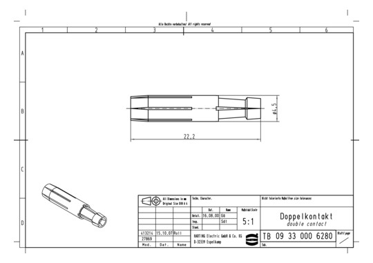 HART Doppelkontakt           09330006280 