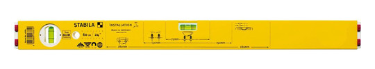 STABILA-Wasserwaage Type 80M Installation - 60cm