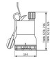 Wilo Schmutzwasser-Tauchmotorpumpe Drain TMW 32/8, 0,37 kW, G 1 1/4, 230 V