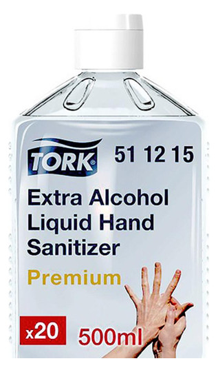 TORK-Händdesinfektionsmittel mit Alkohol - 500ml
