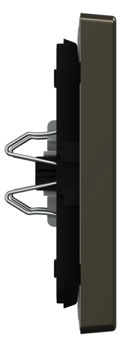 Wippe Serien Schalter System Design mokka metallic