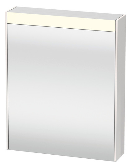 DU Spiegelschrank Brioso m.Bel., 1 Tür TA re,700x620x148mm, Eiche Schwarz, F