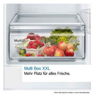 Kühlschrank EB E 172/15l N1225mm integr Schlepp 147kwh ws B541mm H1221mm