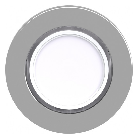 Drucktaster Front 1f ws bel.b Ø30,5mm rnd Geeignet für Beleuchtung IP66