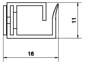 Verdrahtungskanal lgr 10x10x250mm m.OT hfr Bodenl