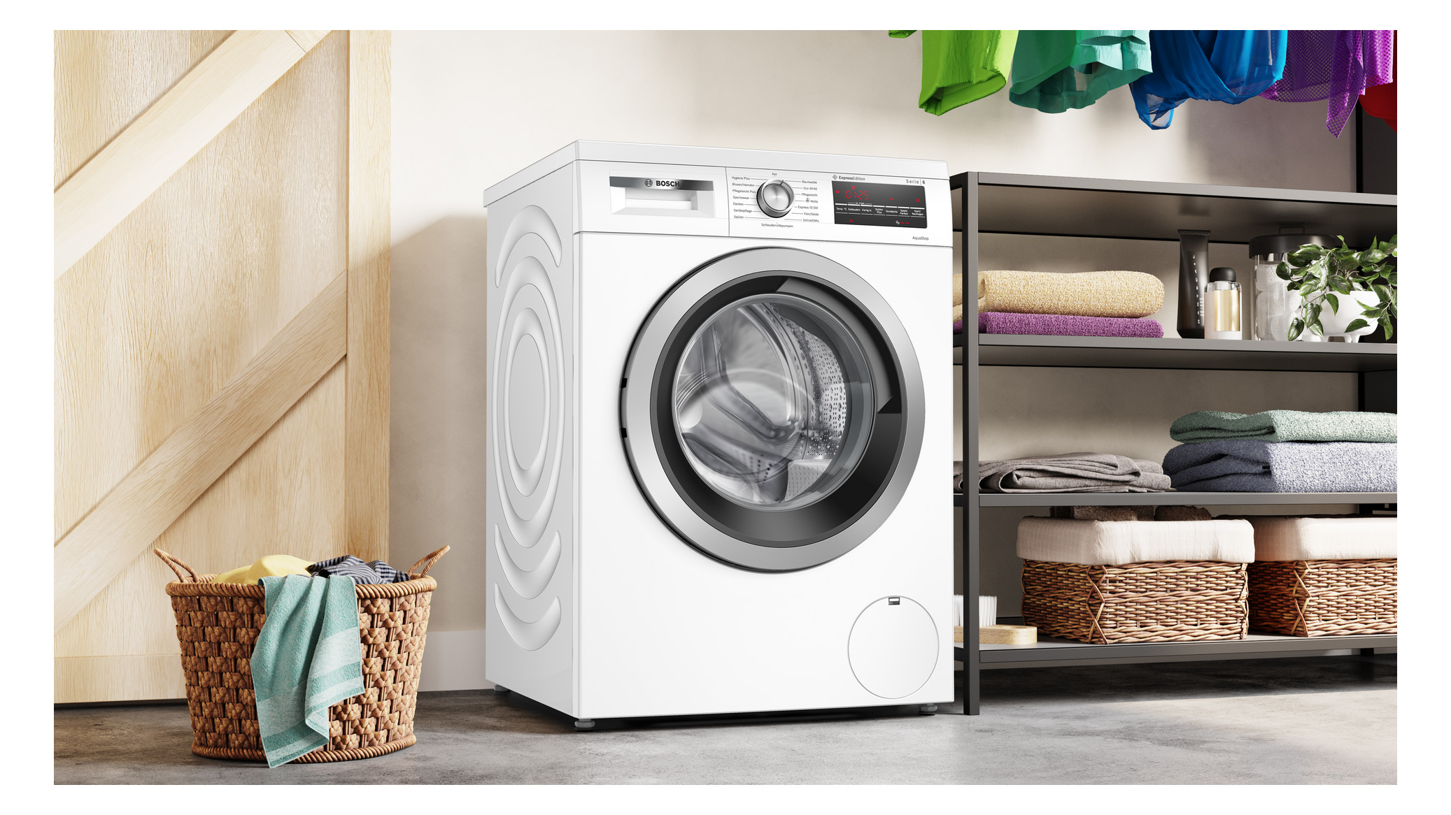 Waschautomat 8kg A Frontl 1400Upm ubf m.Display Wassersicherheitssystem