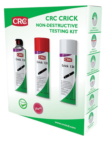 CRC-Rissprüfung Crick Set 110 + 120 + 130