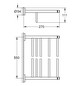 GROHE Multi-Badetuchhalter Essentials 60,4cm, verdeckte Befestigung, supersteel