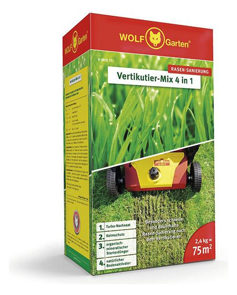 Bild Vertikutier-Mix V-MIX 75 2,4 kg 4-in-1 - WOLF GARTEN-0