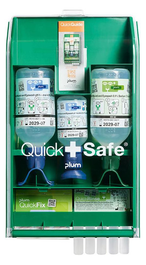 PLUM-Erste-Hilfe-Station QuickSafe Box Chemical Industrie