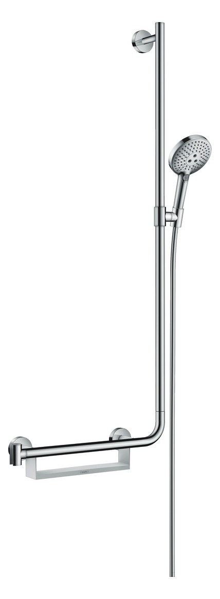 hansgrohe Brauseset Raindance Select S 3jet, Brausestange 1100mm, rechts, chrom