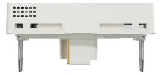 Raumtemperaturregler UP Zigbee polws glz Bedienelement Mit Vor-Ort Bedienung