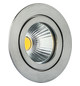 LED-Einbaustrahler 8W TULKA 2700K 738lm Konv 1LED Edst IP55 mt RF:hochglänzend