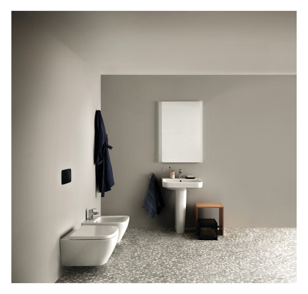 Ideal-Standard Wand-Tiefspül-WC i.life B 35,5x54x33,5cm, ohne Spülrand, weiß