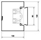 Geräteeinbaukanal ST 130x100mm vz GEB-K 7670qmm 2000mm