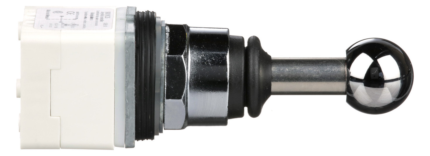 Steuerschalter 4stuf IP66 4richt 10A Ø31mm 80mm Mit Rückzug in Nullstellung