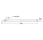LEDV LED Tube Ext Perf 15W/865 (36W) 