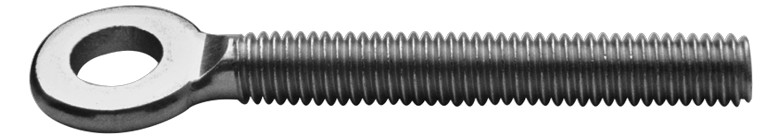 ASW Augenschraube M 8 x 45 mm, Stahl verzinkt, mit metrischem Gewinde