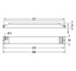 Vorschaltgerät 14-35W elektr f.T5 f.T5-R 280x30mm