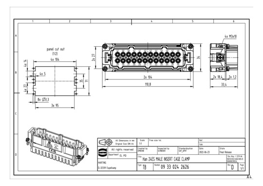 HART Käfigzugfeder           09330242626 