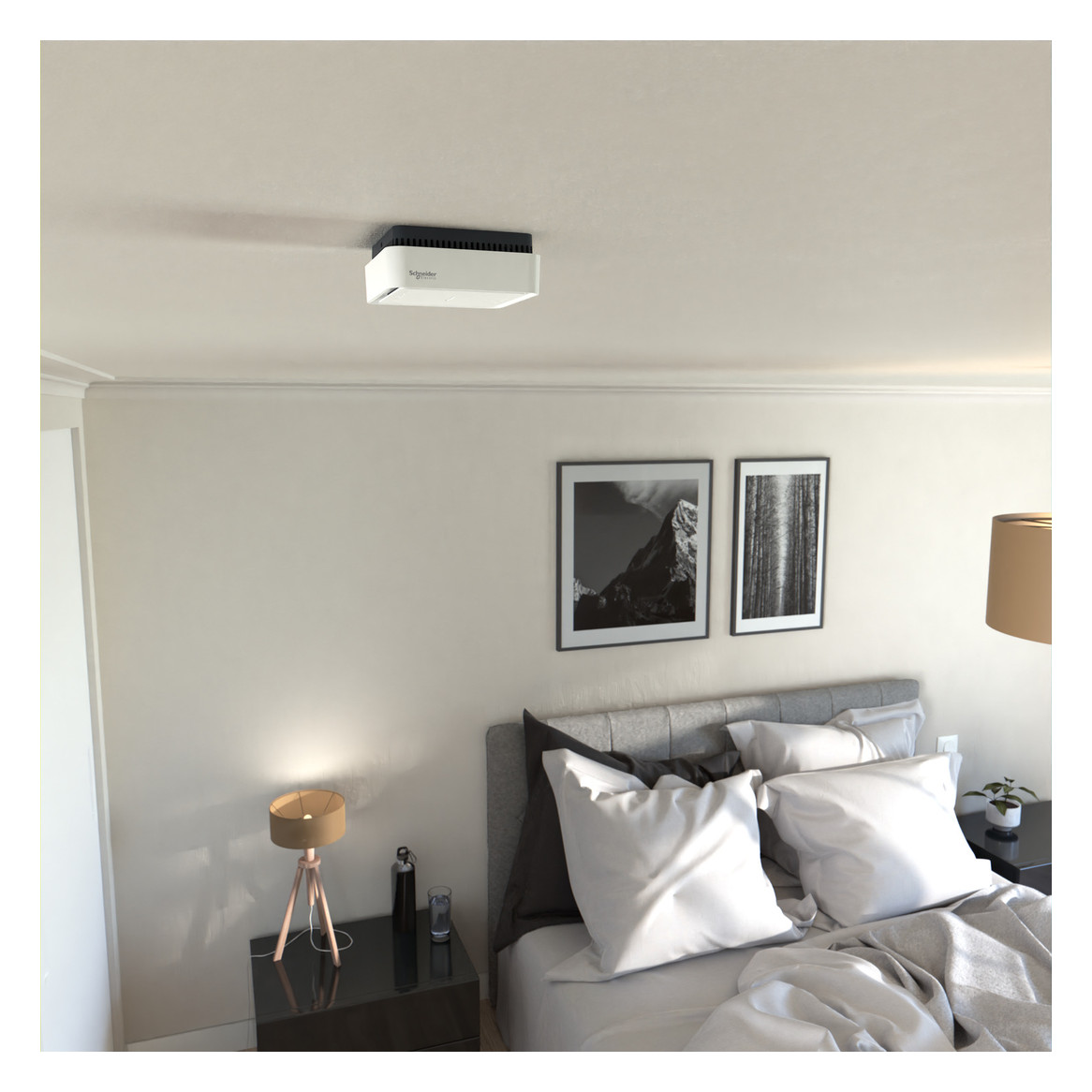 Rauchmelder Wiser 3V/DC ws autark 10J IR Standalone Batt max40St 85dB