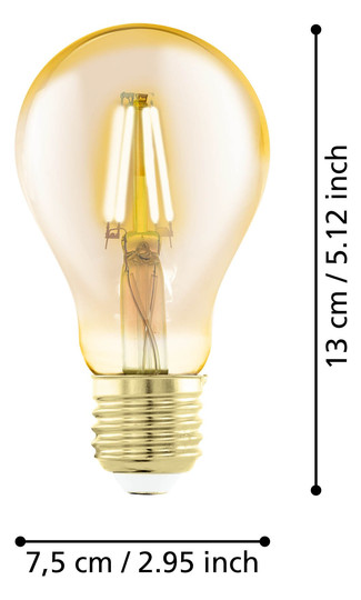 EGLO Leuchtmittel E27-LED A75 4W  110062 