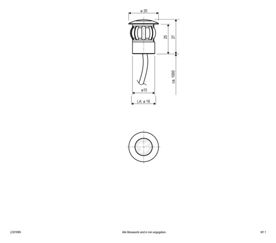 EVN LED Lichtpunkt -V4A          LD9199N 