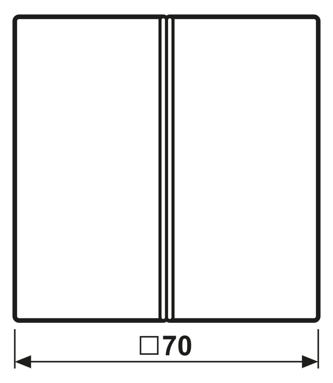 Wippe Serien Schalter LS aws glz f.Bussystem Wippe Serien Schalter LS aws glz f.Bussystem