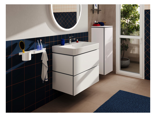 hansgrohe Waschtisch-Einhebelmischer 100 Vernis Blend mit Zugstangen-Ablaufgarnitur, chrom