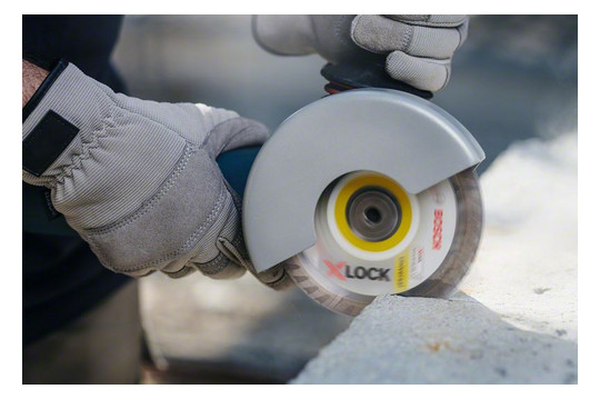 Diamant-Trennscheibe X-LOCK 125x10mm f.Backstein f.Beton