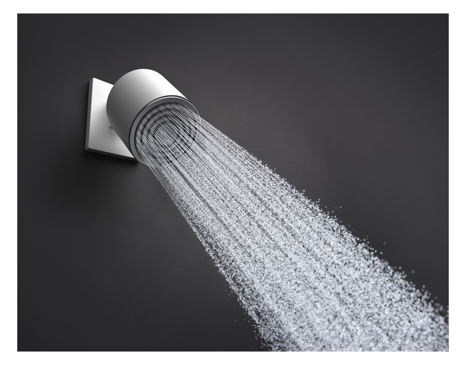 hansgrohe Kopfbrause Pulsify S 105 1jet, mattweiß