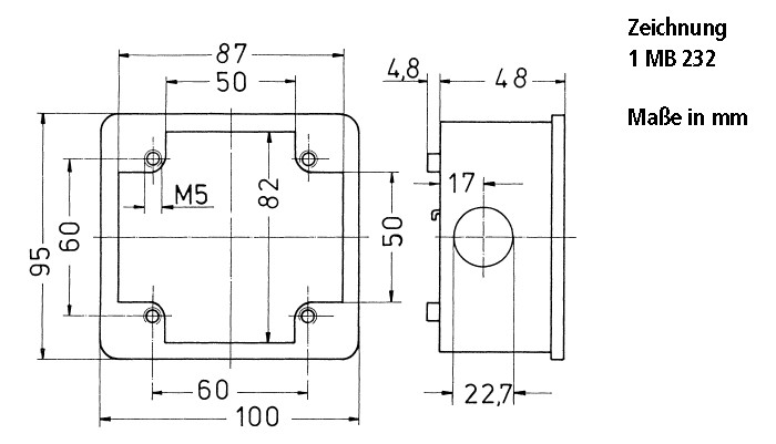 CEE-Unterputzkasten CEE-16A