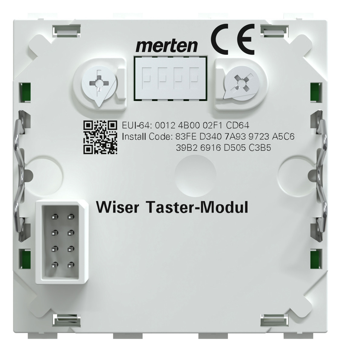 Bedienelement 1f ws f.Dimmeins m.LED-Anz Geeignet für Dimmeinsatz