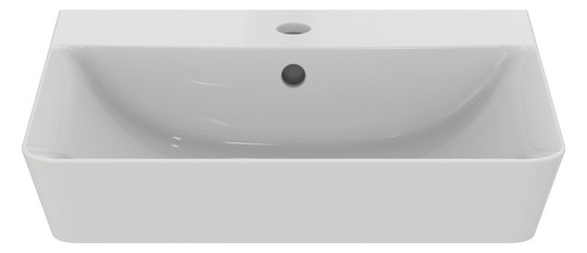 Ideal-Standard Waschtisch Connect Air mit Hahnloch und Überlauf, 50x45x16cm, weiß