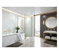 hansgrohe Zahnbecher AddStoris mit Glas, Wandmontage, Metall, polished gold optic
