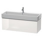 Duravit Waschtisch-Unterschrank L-Cube 118,4x 45,9 cm, eiche natur, 1 Auszug, wandhängend