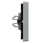 Wippe_2t Schalter System M alu mt Kontrollfenster/Lichtauslass