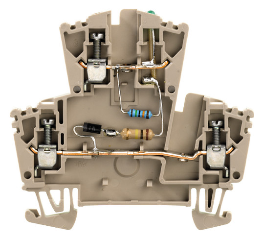 Weidmüller WDK 2.5 LD/GN 1D 2R 230 