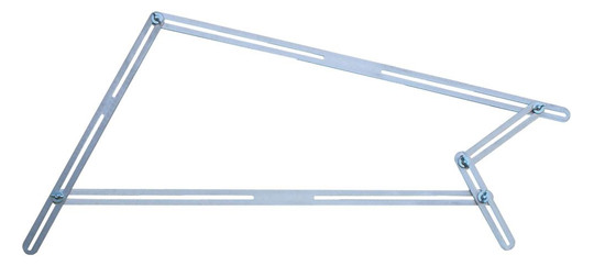 HEDUE-Treppen-Winkelschablone T512 - 48 Schienen