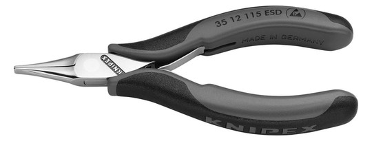 KNIPEX-ESD-Elektronik-Greifzange 3512 - 115 mm