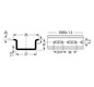 Tragschiene ST g/vz Serie 210 L2000mm Langl Hut_35/15mm