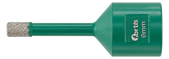 fortis-Diamantbohrer mit Kühlwachs, M14-Gewinde - 6mm