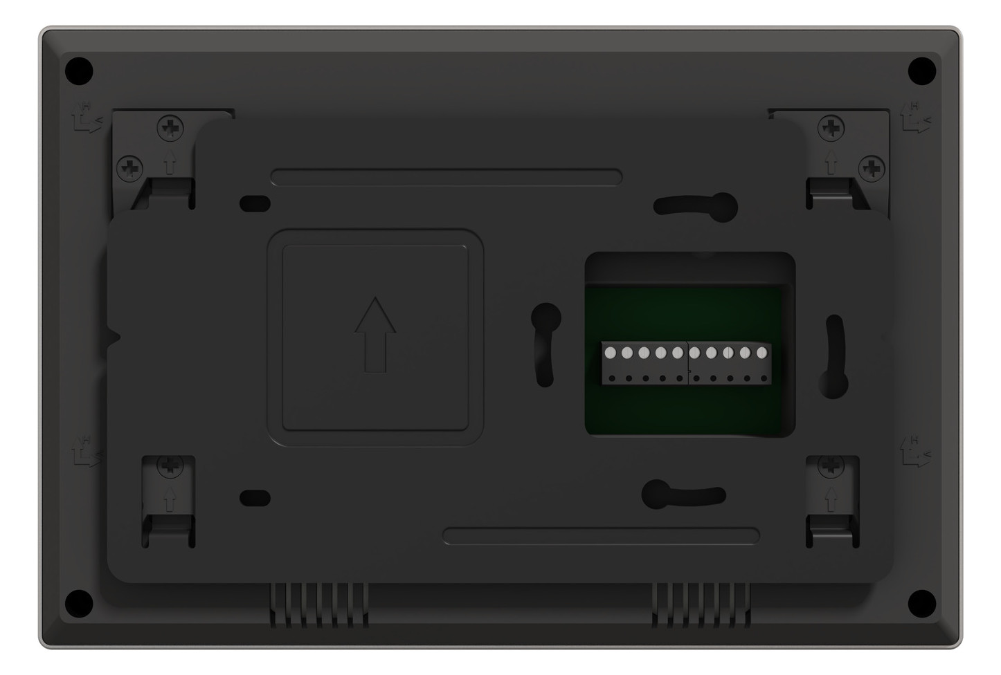Video-Innenstation 2Draht UP NTSC 177,8mm sw 197x133x25,2mm Rufabschaltung