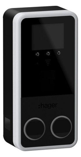 Hager Ladestation witty park 2 XVP222SQD 