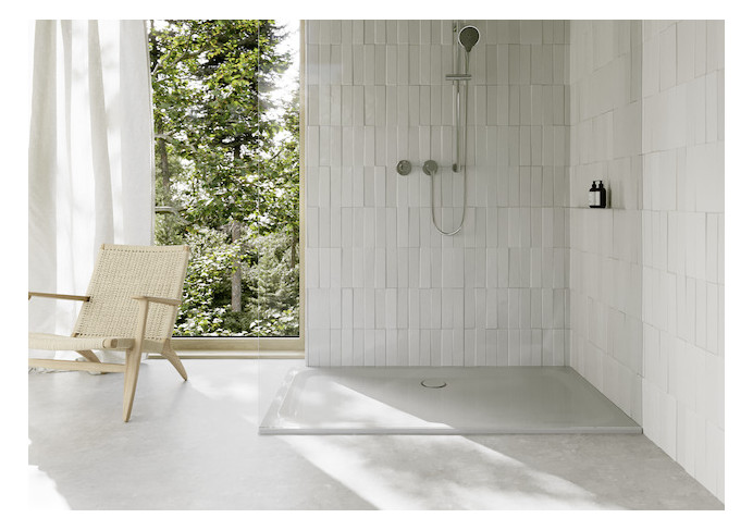 Duschwanne BetteUltra 5808 180x100x3,5cm, Mini-Wannenträger, manhattan